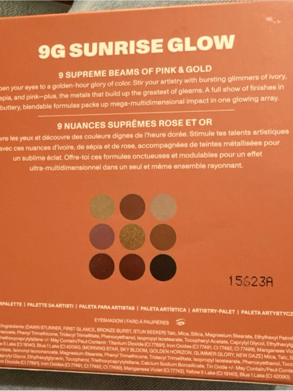 Morphe 9-Shade Rose Gold & Neutral Eyeshadow Palette